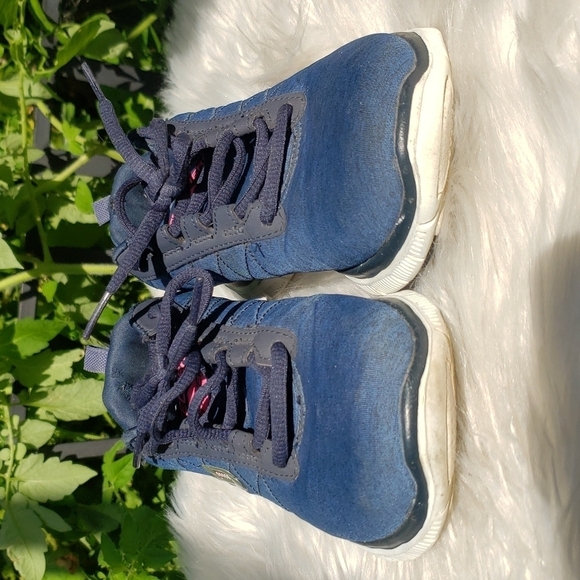 Skechers FLEX APPEAL Navy sneaker 5.5 - Picture 5 of 11